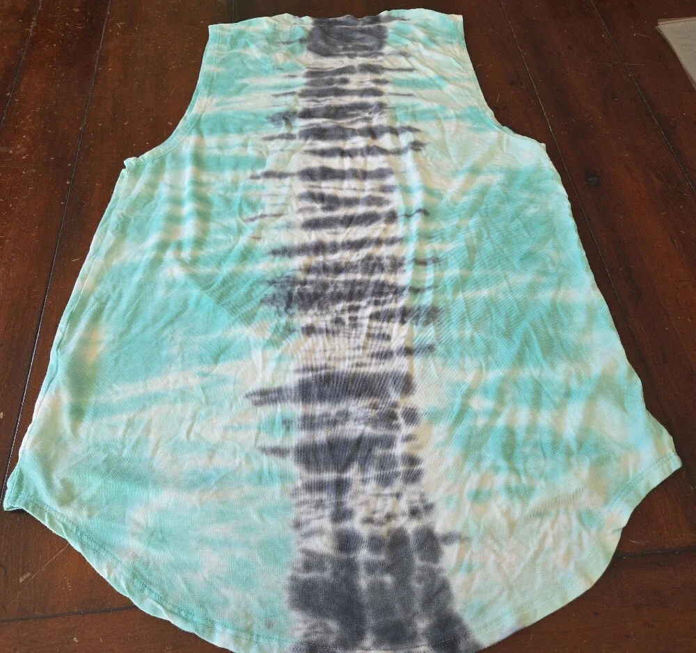Burn Boot Camp Repeating Logo Print - Teal White